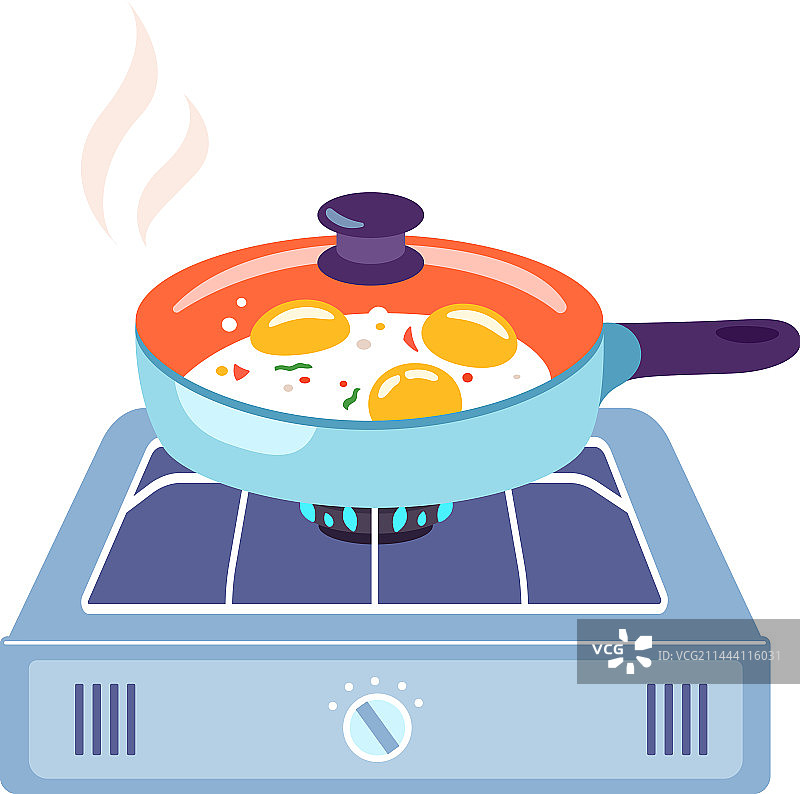 燃气灶烹饪图片素材