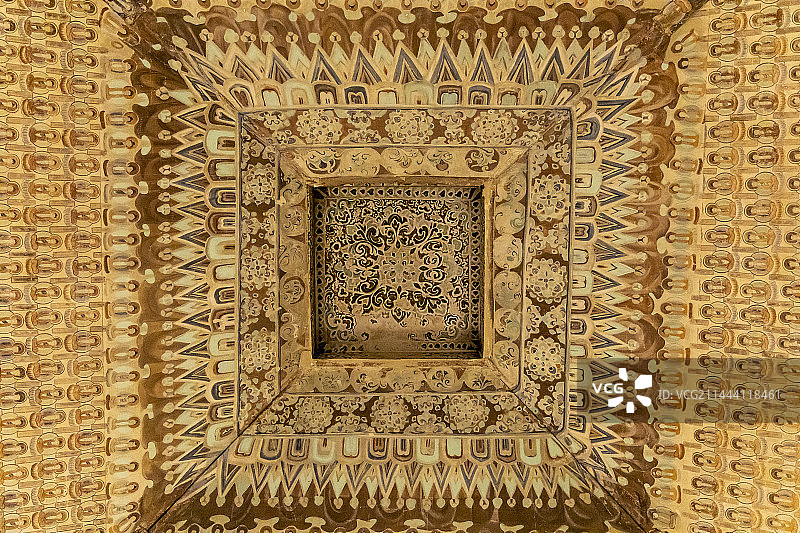 文明的印记——敦煌艺术大展：莫高窟第45窟（盛唐）图片素材