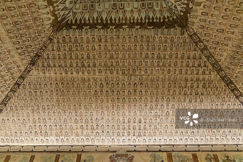 文明的印记——敦煌艺术大展：莫高窟第45窟（盛唐）图片素材