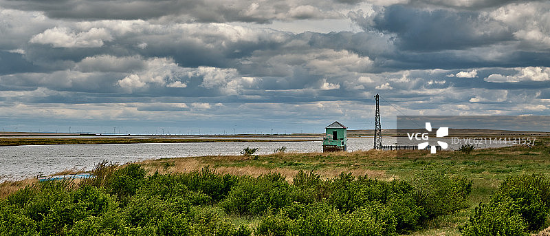 呼伦贝尔呼伦湖图片素材