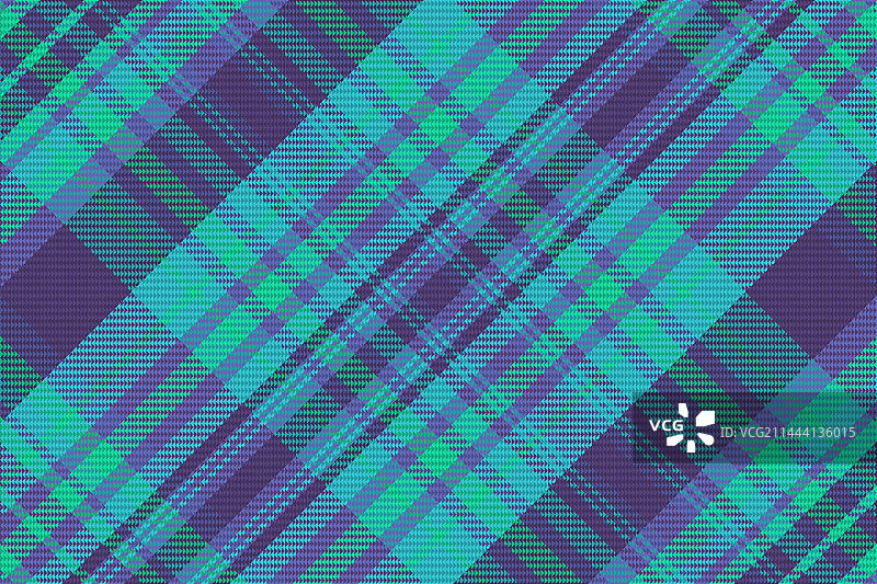 无缝冬季格子花纹背景图片素材