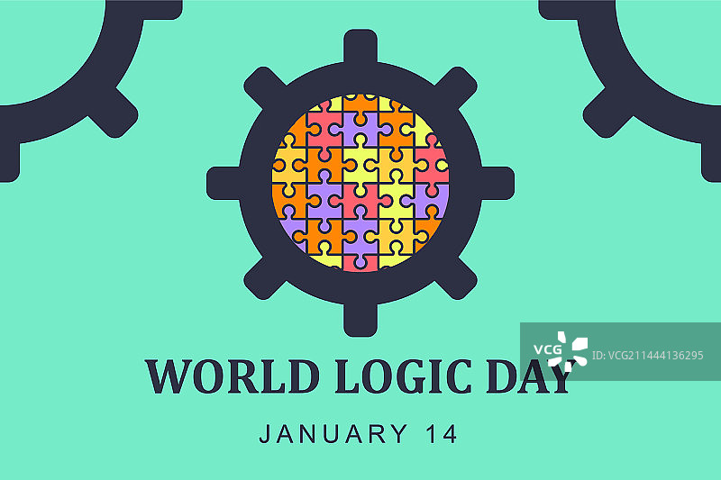 世界逻辑日背景图片素材