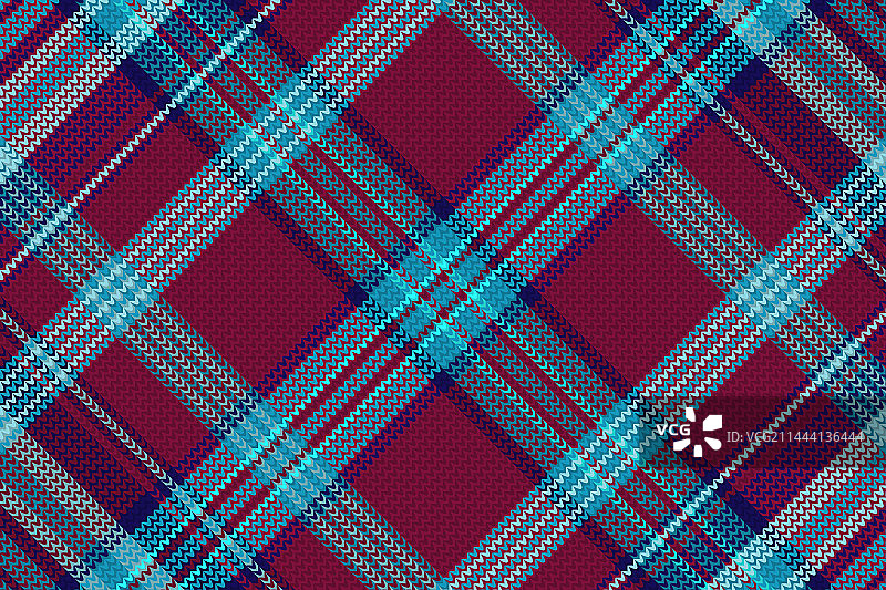 无缝冬季格子花纹背景图片素材