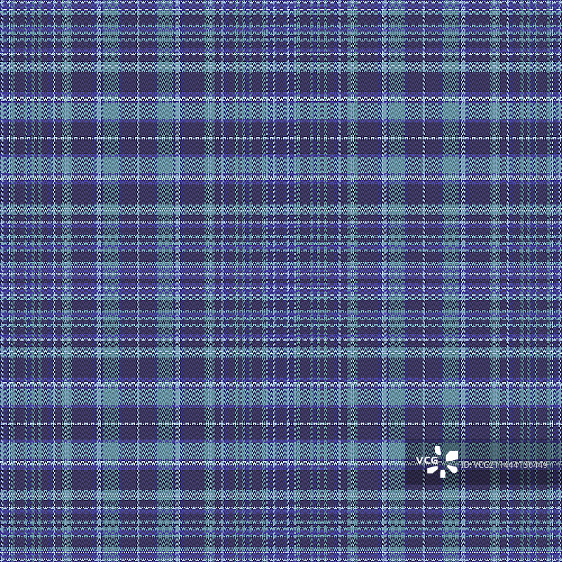 无缝冬季格子花纹背景图片素材