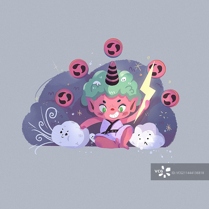 小雷神图片素材