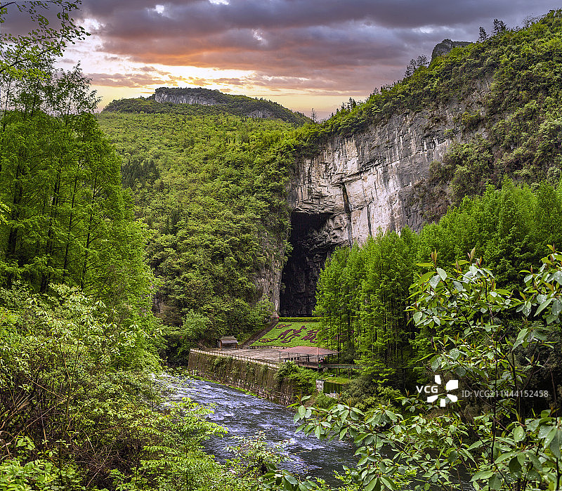 恩施利川腾龙洞图片素材