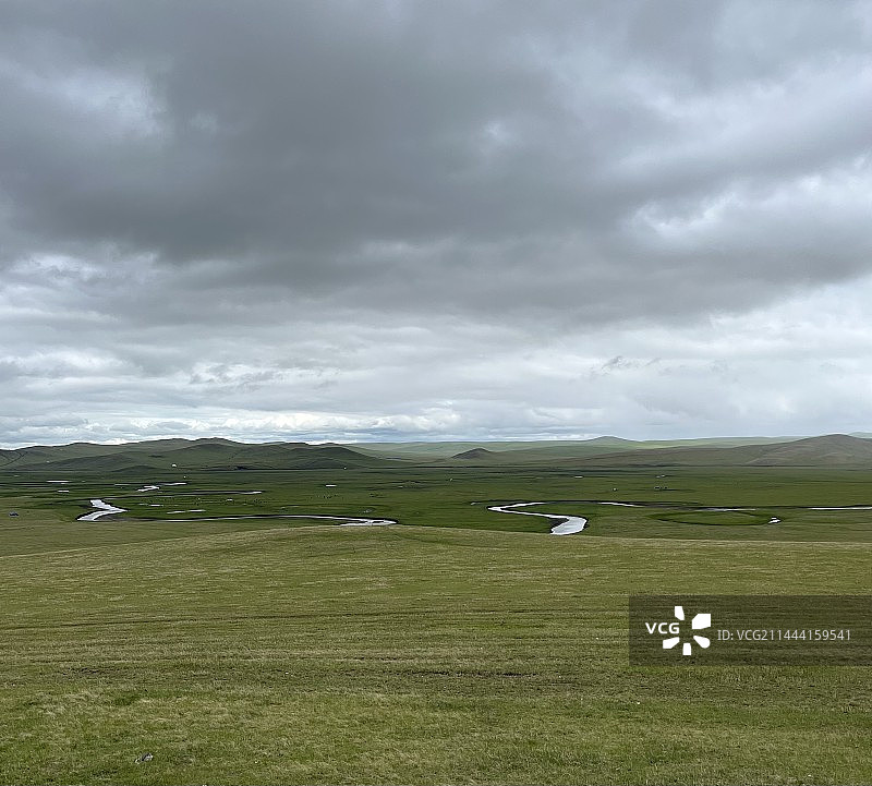 阴天的莫尔格勒河图片素材