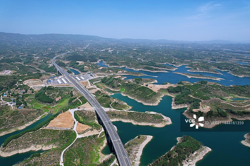 南水北调水源区丹江口水库图片素材