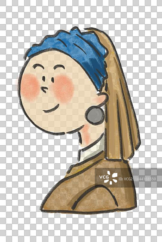 抱银鼠的女子图片素材