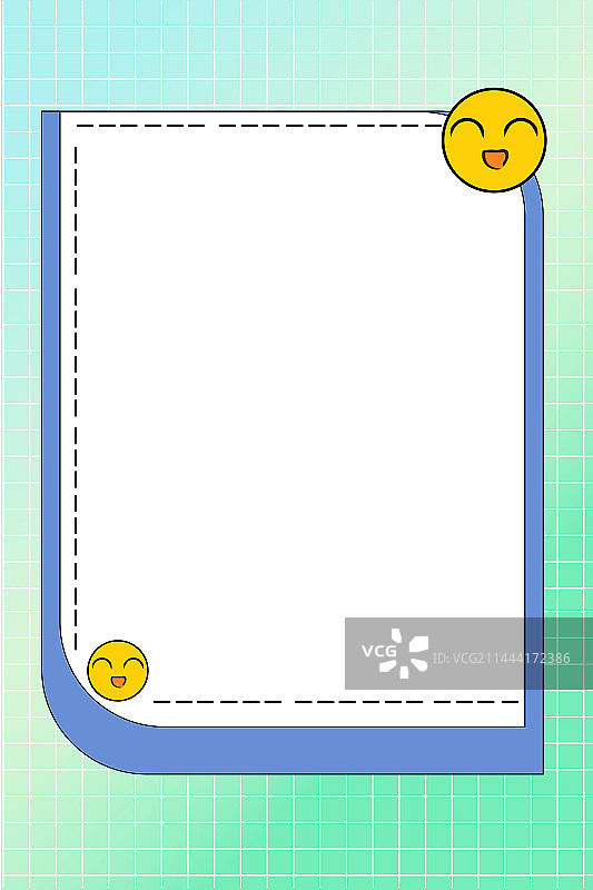 卡通边框可爱背景图图片素材