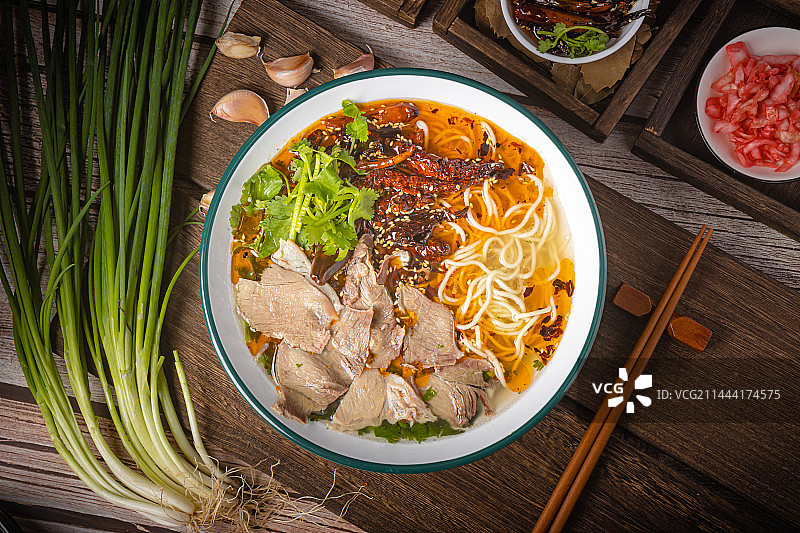 贵州羊肉粉图片素材