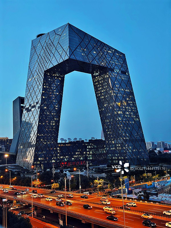 中央电视台总部图片素材