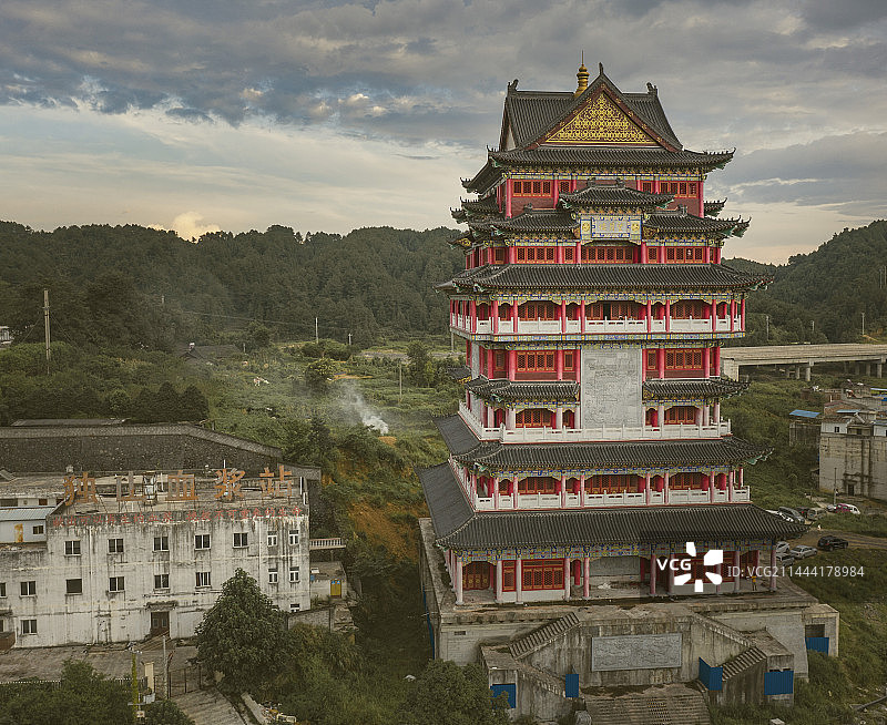 独山烂尾楼图片素材