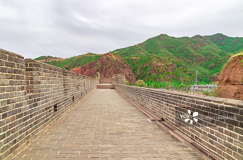 大境门城墙图片素材