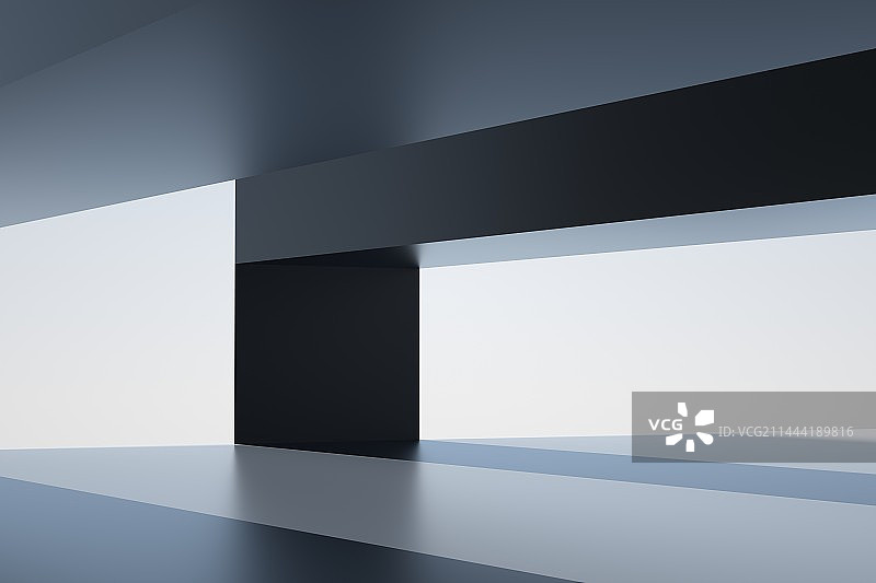 三维渲染空间展览商务背景图片素材