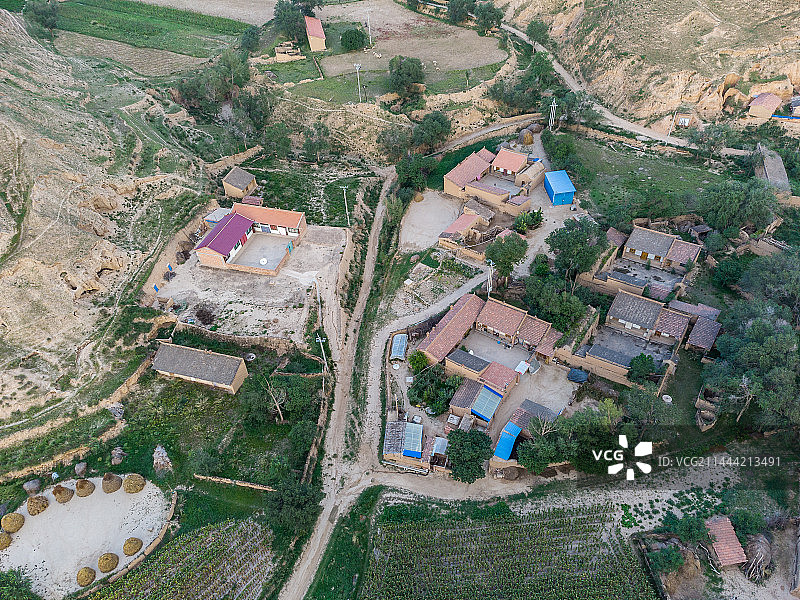 甘肃农村图片素材