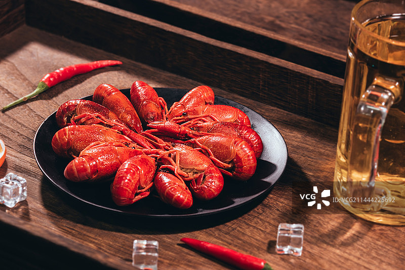 麻辣小龙虾图片素材