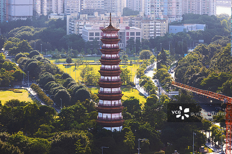 广州赤岗塔图片素材