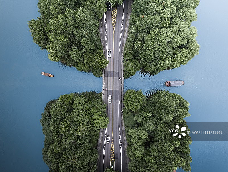 杨公堤图片素材