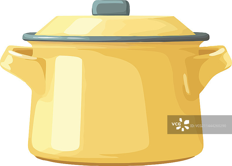 黄色砂锅图片素材