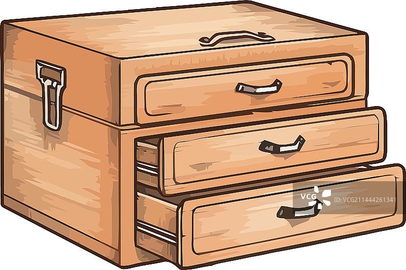 古董文件柜图片素材