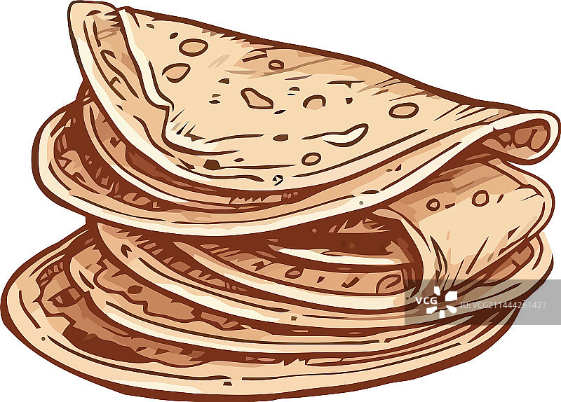 健康素食皮塔饼餐图片素材