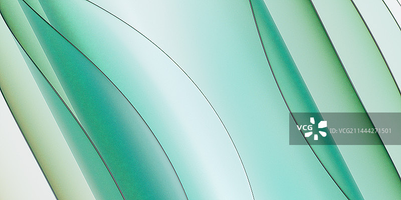 3D高清渲染抽象绿色艺术背景图片素材