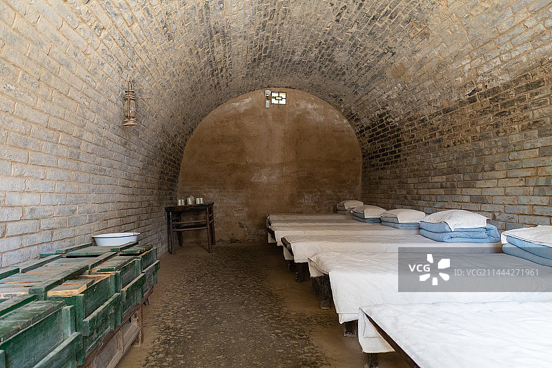 陕西延安洛川会议旧址图片素材