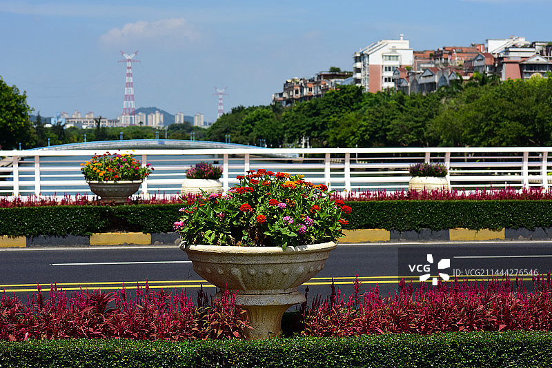 市府大道图片素材