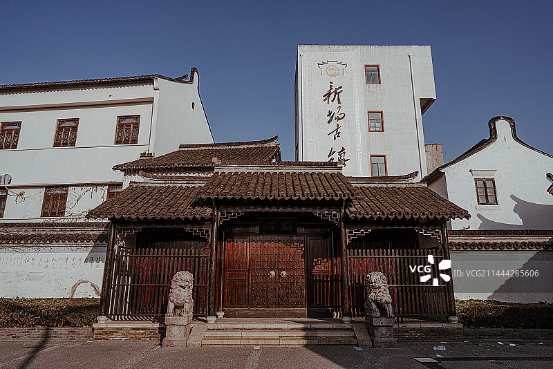 中国上海浦东新场古镇图片素材