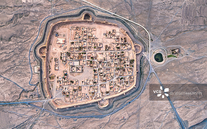 甘肃景泰县永泰古城图片素材