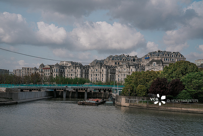 上海欧式住宅群图片素材