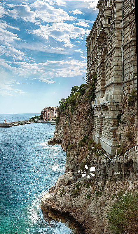 摩纳哥海洋博物馆Musée Océanographique de Monaco图片素材