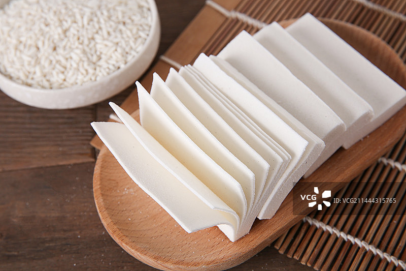 传统食品甜点米糕云片糕图片素材