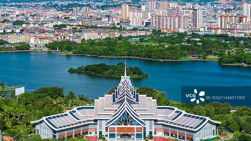瑞丽市城市湿地公园图片素材