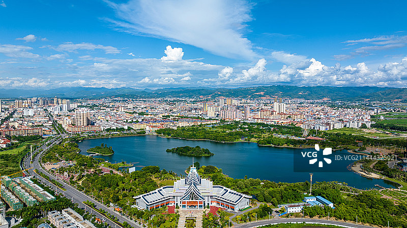 瑞丽市的生态之美图片素材