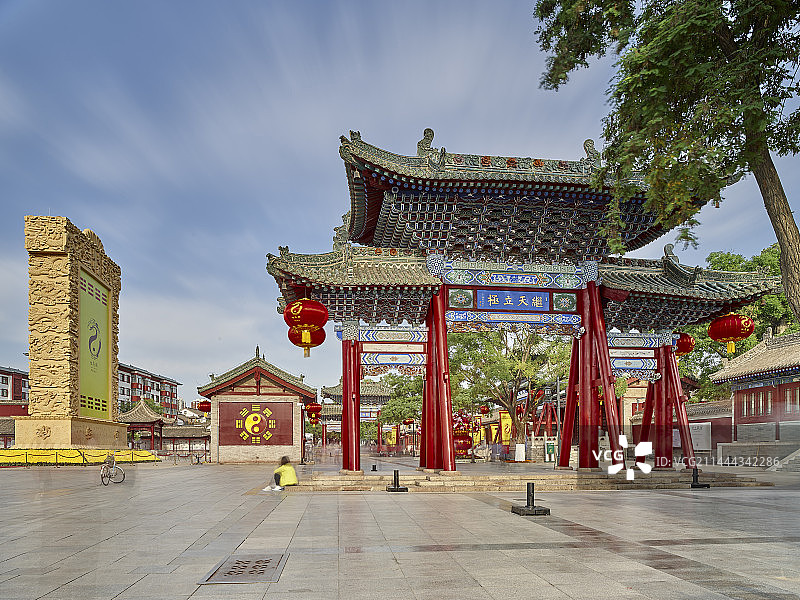 甘肃省天水市伏羲庙景区图片素材