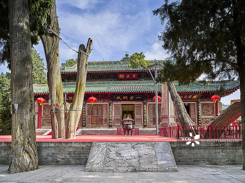 甘肃省天水市伏羲庙景区图片素材