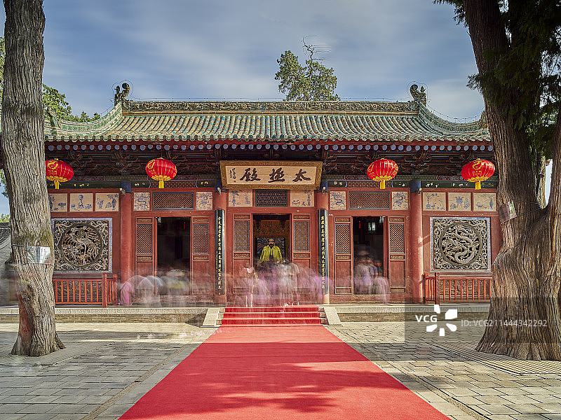 甘肃省天水市伏羲庙景区图片素材