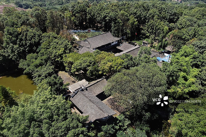 广安神龙山龙泽寺图片素材