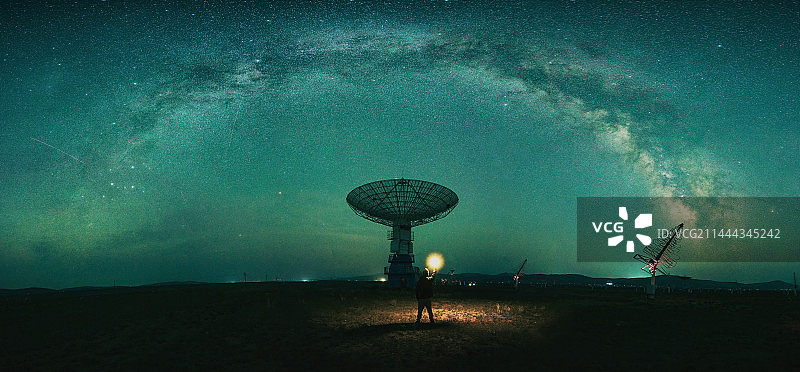 明安图天文台图片素材