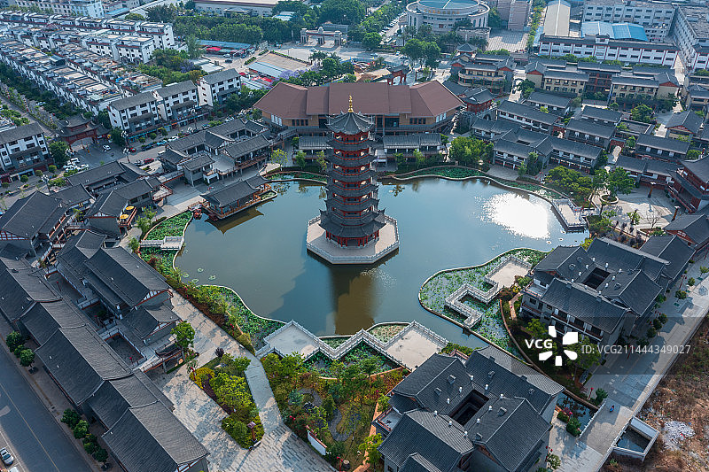 云南省玉溪市红塔区大营街幸福小镇图片素材