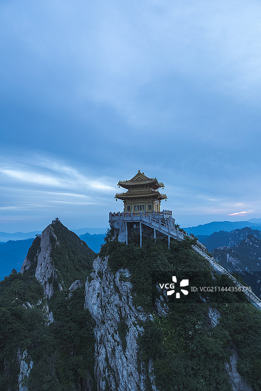 洛阳栾川县道教圣地老君山图片素材