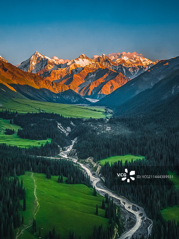 夏塔古道图片素材