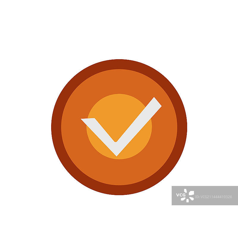 对勾图标符号图片素材