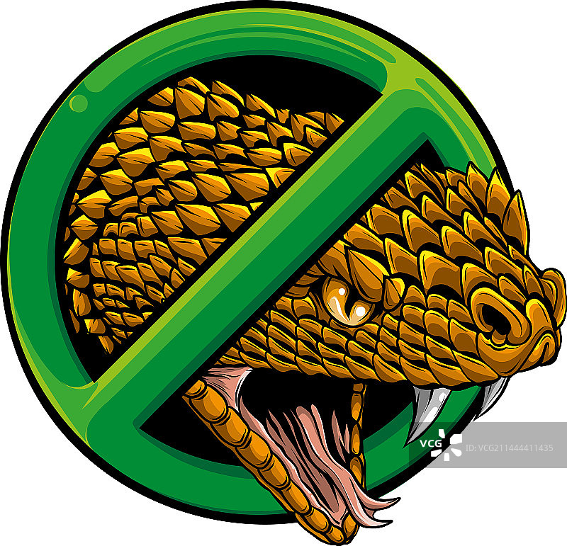 手绘蛇头设计图片素材