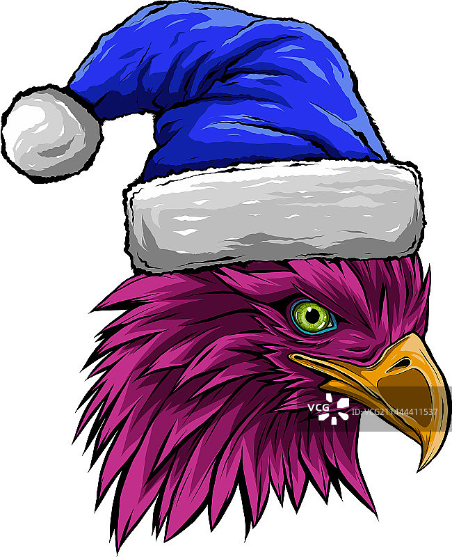 老鹰吉祥物头像设计图片素材