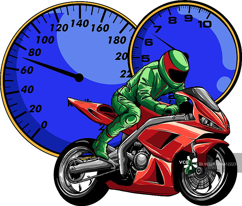 疾驰的赛车图片素材