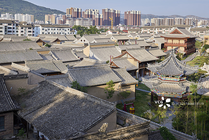 甘肃省天水市天水古城图片素材