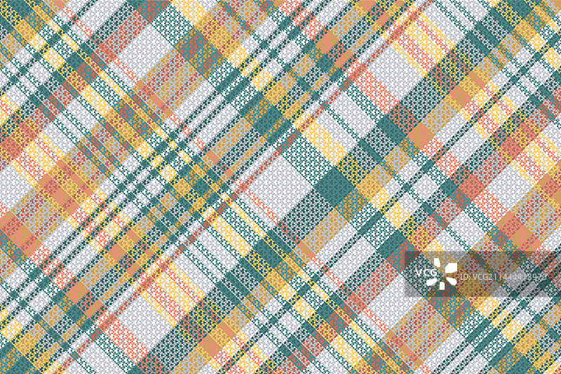 具有纹理和夏季色彩的格子花纹图片素材